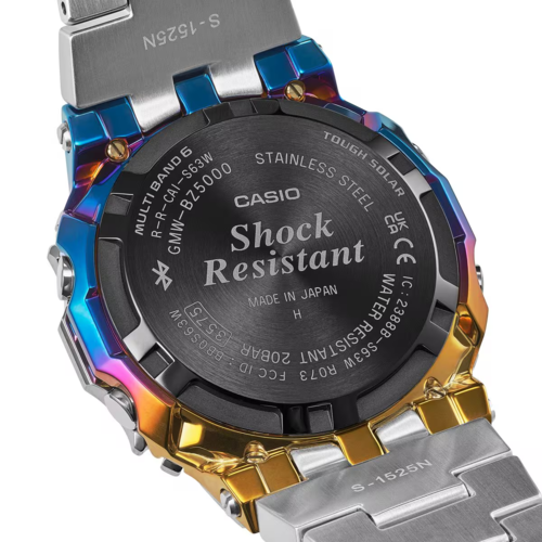 CASIO GMW-BZ5000RC-1D FULL METAL מיוצר ביפן בלוטות' וטעינה סולארית 