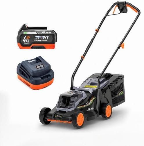 מכסחת דשא נטענת Hunter 18V Brushless 330 מ”מ  כולל סוללה 4Ah ומטען
