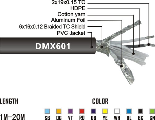 כבל DMX DMX-002