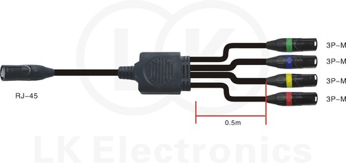 כבל DMX DMX-011