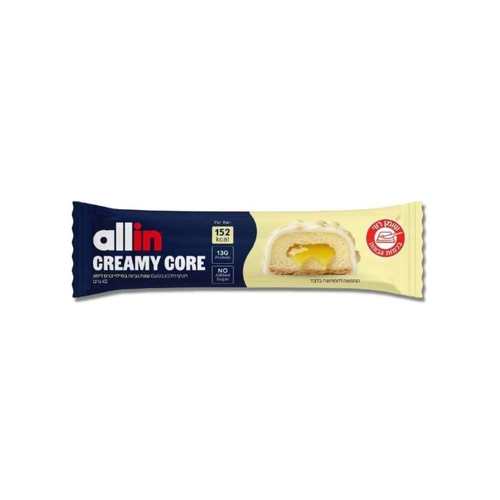 חטיף חלבון Allin Creamy Core עוגת גבינה לימון | מארז 18 יח' - בית בריא