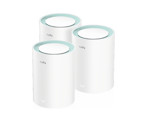 מגביר טווח | Cudy M1500 AX1500 MESH WIFI6 System 3 pack