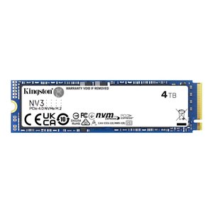 דיסק פנימי | Kingston NV3 | 4TB | NVME GEN 4.0 | M.2 2280 6000 5000Mb s