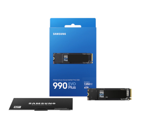 דיסק פנימי | Samsung 990 EVO PLUS | 4TB up to 7250 Read 6300 Write