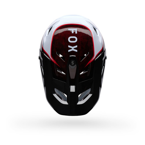 קסדת פול פייס פוקס רמפייג' אר אס לבן - FOX RAMPAGE RS CRYPT V26