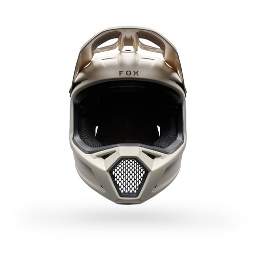 קסדת פול פייס פוקס רמפייג' אר אס לבן / שחור - FOX RAMPAGE RS SPLICE V26