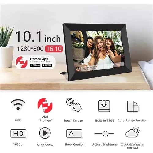 aמסגרת תמונות דיגיטלית חכמה 10.1