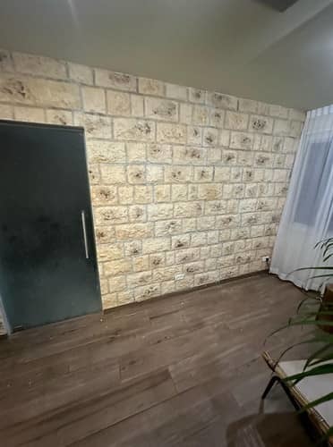 חיפוי קיר דמוי אבן לקיר חיצוני או פנימי דגם חירבה-אבן קטנה