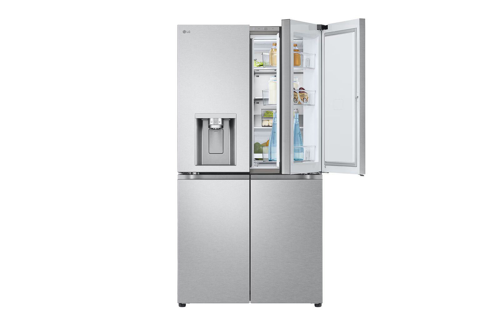 מקרר מקפיא תחתון LG GMJ960 634 ליטר