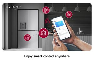 מקרר ‏מקפיא תחתון LG GMJ960 ‏634 ‏ליטר אל ג'י