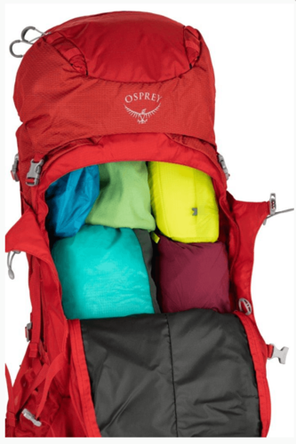 תרמיל גב לנשים Ospery Ariel 65L
