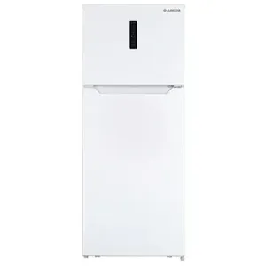 מקרר 2 דלתות מקפיא עליון Amcor HR491W בנפח 416 ליטר עם תצוגת LED – לבן