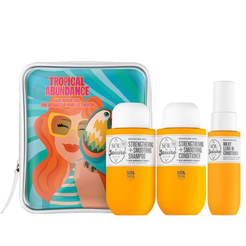 מארז טיפוח לשיער Tropical Abundance Hair Repair Trio Travel Set Sol de Janeiro