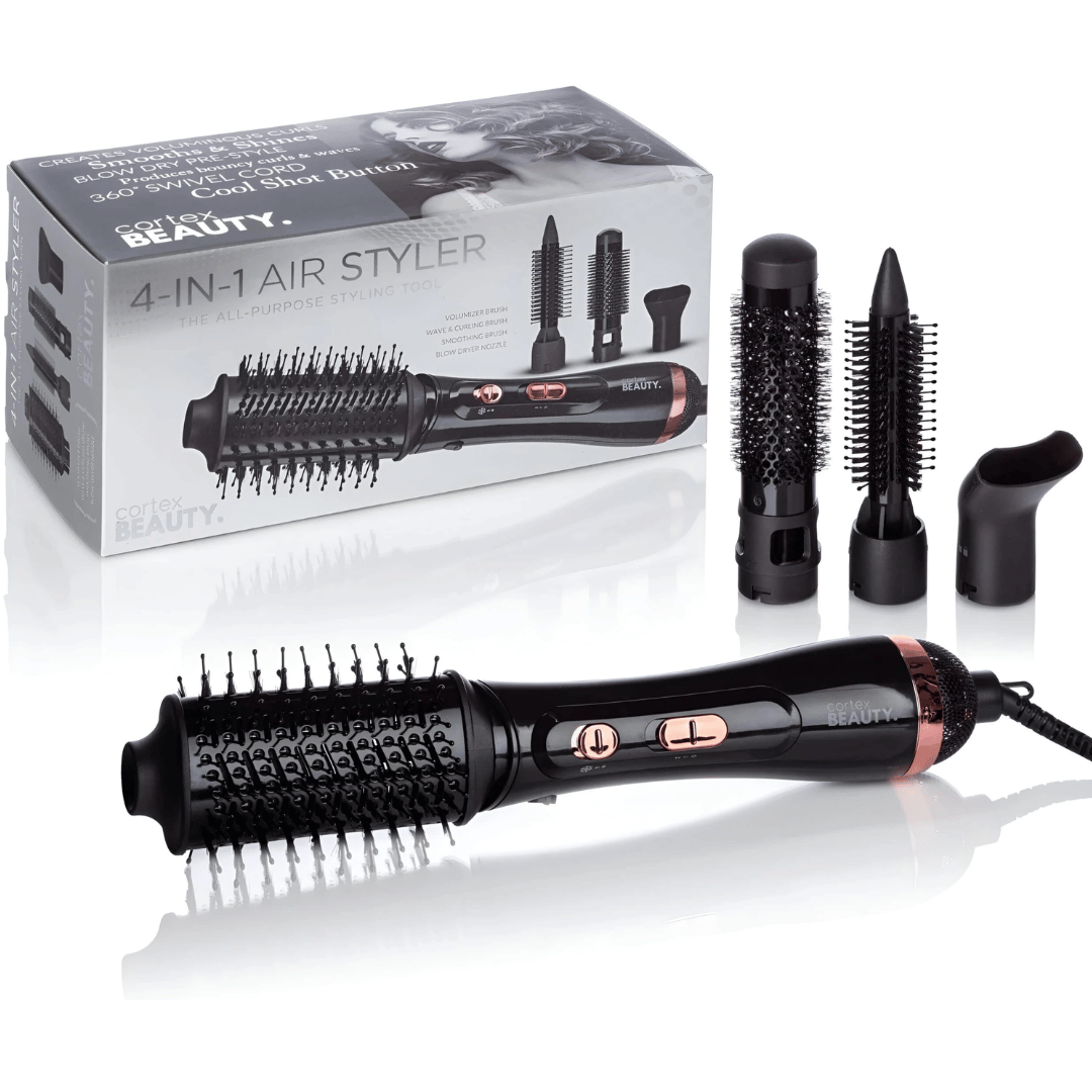 מברשת פן חשמלית 4 ב-1 | Cortex Beauty 4-In-1 Air Styler