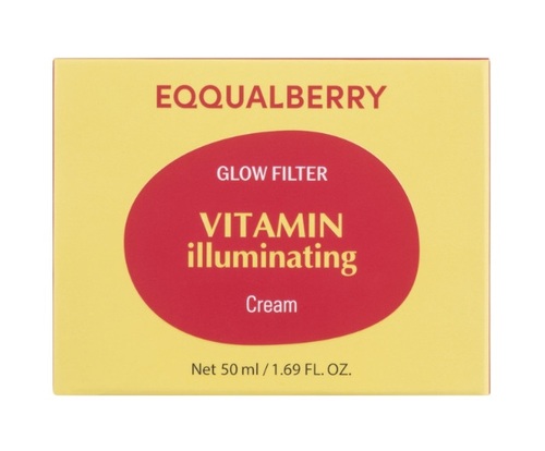 איקוול ברי קרם להבהרת העור Eqqual Berry Glow Filter Cream 50ml