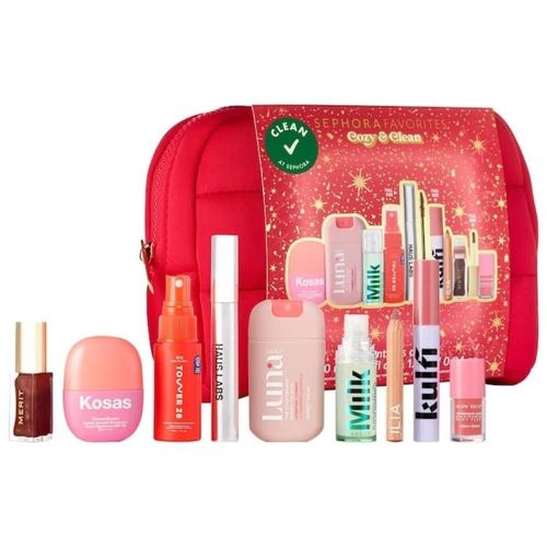 מארז טיפוח Holiday Beauty Must-Haves Set 9 Pieces Sephora Collection