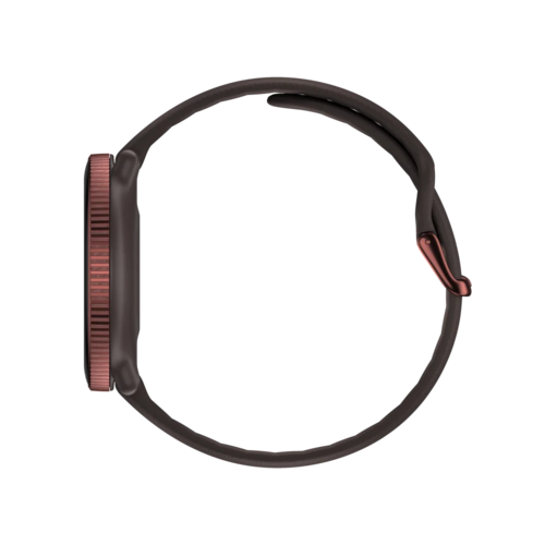 שעון כושר Polar Ignite 3 בצבע חום־שנהב מבט צד שמאל