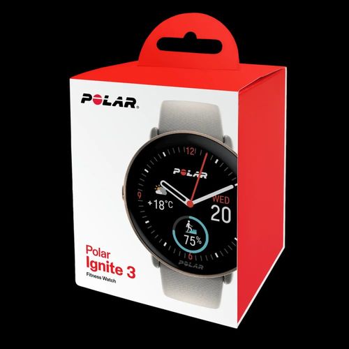 שעון כושר Polar Ignite 3 חול-זהב