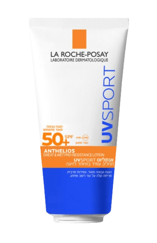 UVSPORT תחליב להגנה מהשמש עמיד לזיעה +SPF50 | מכיל 200 מ