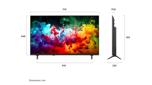 טלוויזיה חכמה בגודל 50 אינץ' LG QNED AI QNED70 MiniLED  דגם 50QNED70B6T