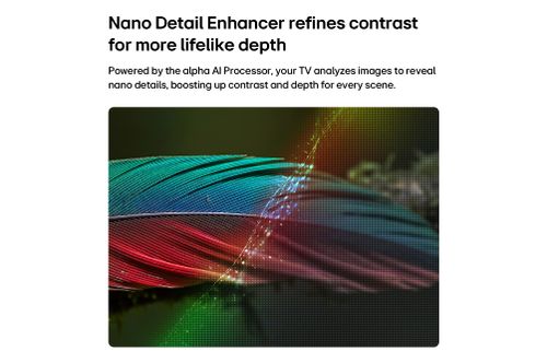 טלוויזיה חכמה בגודל 55 אינץ' LG NANO UHD AI NU85 דגם 55NU850B6LA
