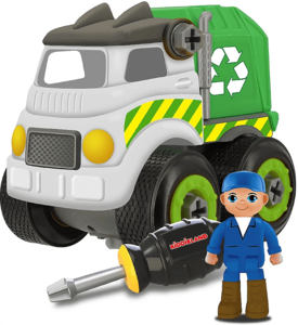 משאית אשפה להרכבה Build ‘n’ Go