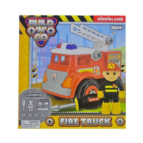 משאית כיבוי אש להרכבה Build ‘n’ Go