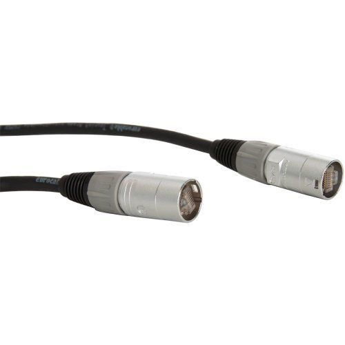 כבל קישור מקצועי באורך 75 ס”מ RJ45-RJ45 link cable (75cm) for RDNet-equipped loudspeakers. Professional cable with double shieldin