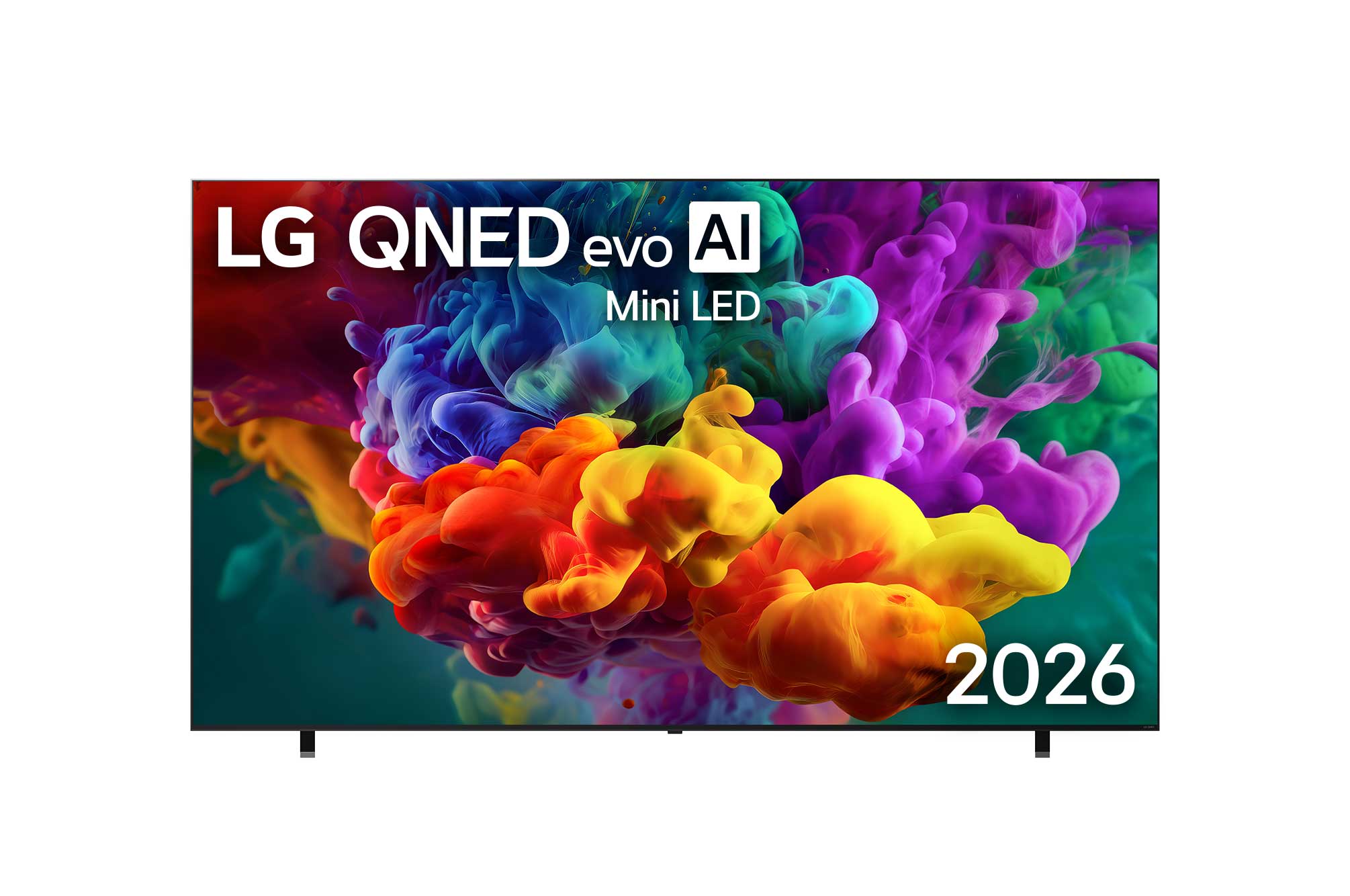 טלוויזיית LG QNED evo AI QNED85 MiniLED בגודל 100 אינץ׳ ומערכת הפעלה webOS 26, דגם 100QNED85B8