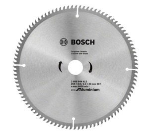 להב מסור עגול לאלומיניום 254 מ"מ BOSCH Eco Aluminium