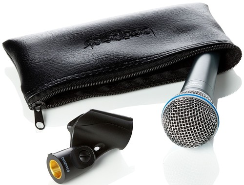 זוית נוספת bespeco gm8a dynamic vocal microphone