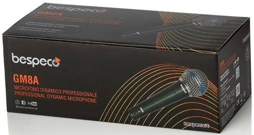 זוית נוספת bespeco gm8a dynamic vocal microphone