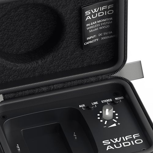 מערכת In Ear מוניטור אלחוטית Swiff Audio WX520 QUE