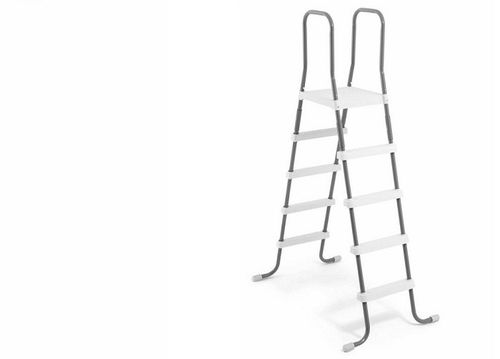 סולם לבריכה 132 ס״מ עם משטח דריכה עליון INTEX 28067 - תמונה ראשית של הסולם