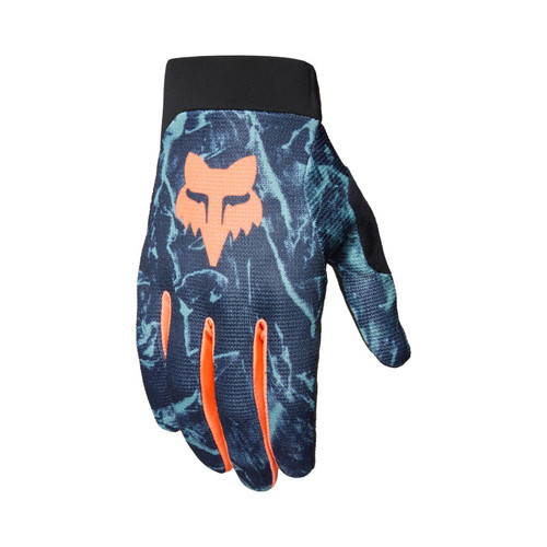 כפפות רכיבה פוקס כחול - FOX RANGER IMAGE PRINT V26