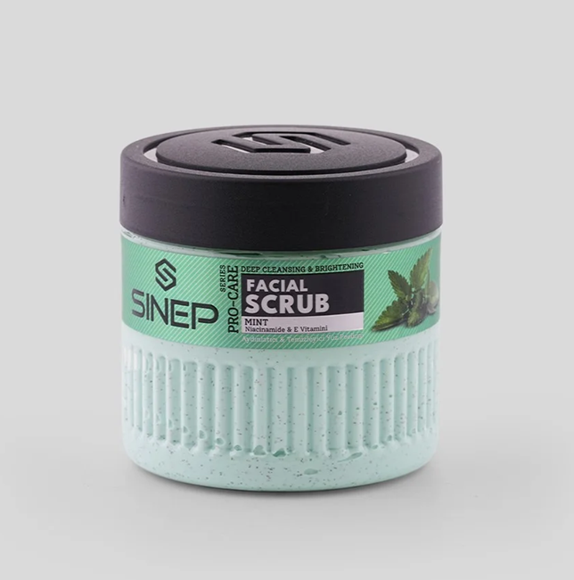פילינג פנים לניקוי עמוק והבהרת מראה העור 400ML MINT