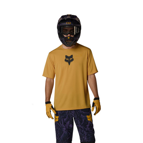 חולצת אופניים ברונזה - RANGER SS JERSEY FOX HEAD V26