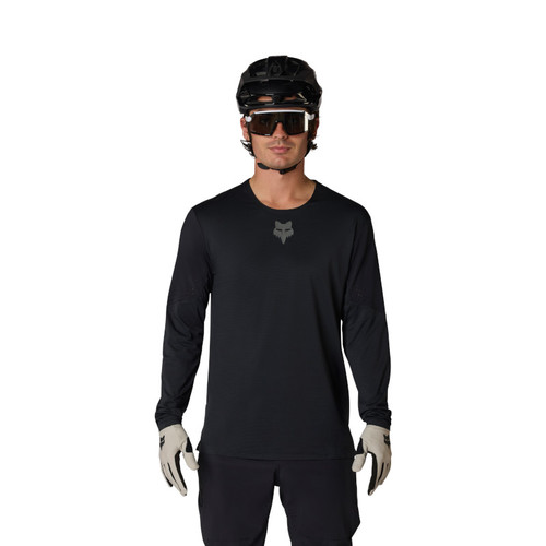 חולצת אופניים ארוכה פלקסאייר שחור - FLEXAIR LS JERSEY V26