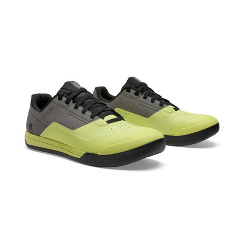 נעלי רכיבה פוקס פלאט צהוב - FOX UNION FLAT SHOE V26