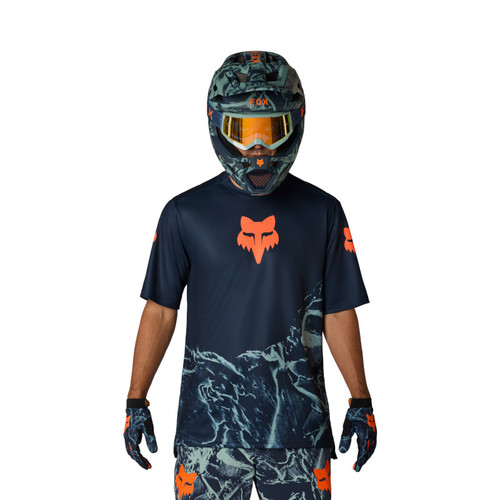 חולצת אופניים כח/כת - RANGER SS JERSEY FOX HEAD IMG PRINT V26
