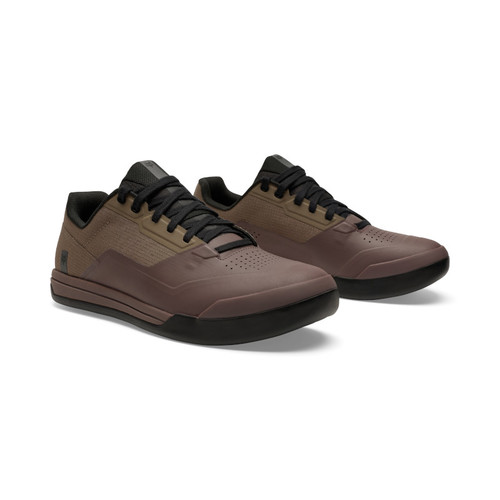 נעלי רכיבה פוקס פלאט חום - FOX UNION FLAT SHOE V26
