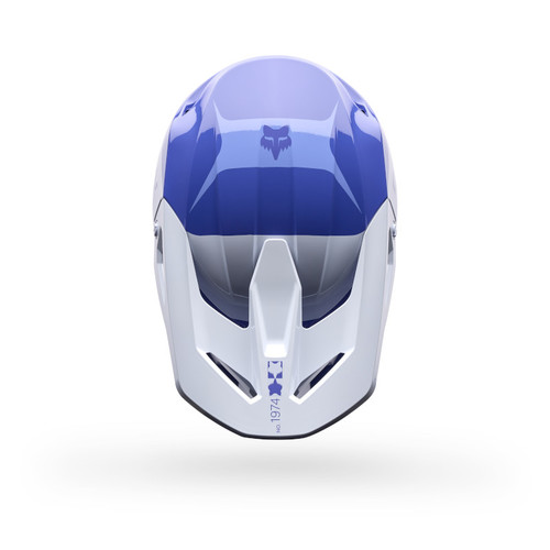 קסדת ילדים פוקס לבן/סגול - FOX V1 NOBLE V26