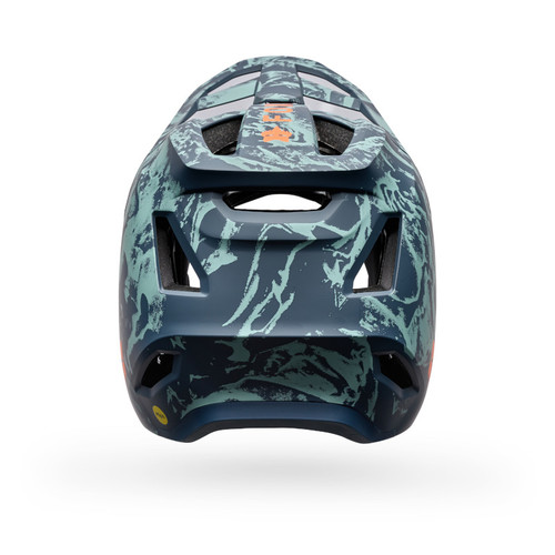 קסדת אופניים מלאה לילדים פוקס טורקיז - FOX RAMPAGE IMG PRINT V26