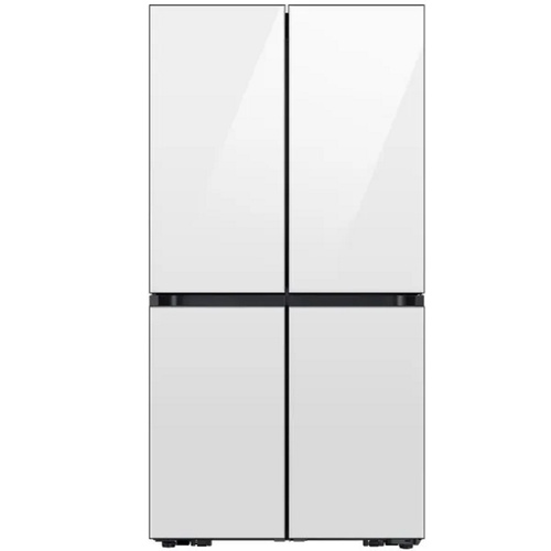 מקרר 4 דלתות - 819 ליטר Samsung BeSpoke RF88DB9623WH זכוכית לבנה