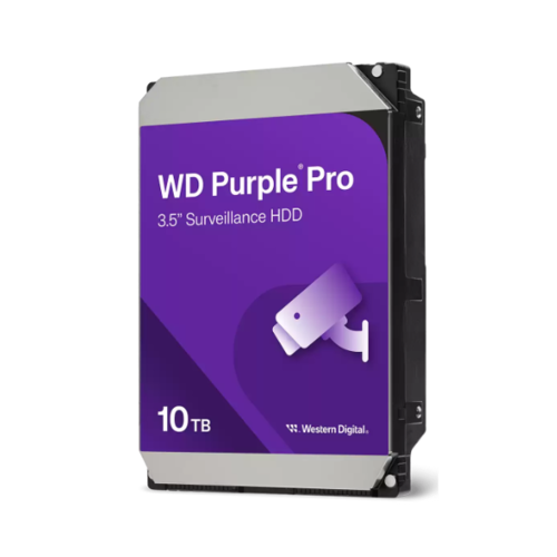 כונן קשיח פנימי WD Purple Pro בנפח 10TB מבית Western Digital דגם WD102PURP