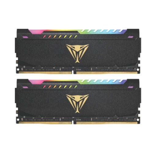 זיכרון למחשב נייח (16GBx2) Viper RGB DDR4 בנפח 32GB מבית PATRIOT דגם PVSR432G360C8K