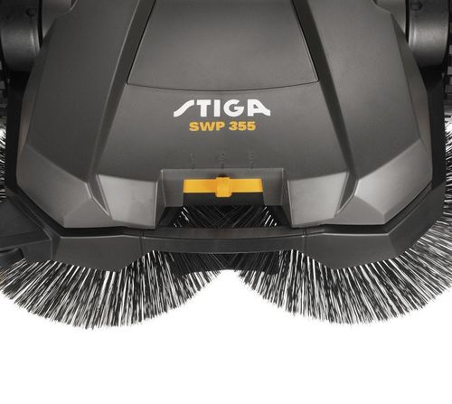 מטאטא מכני אוסף SWP 355 סטיגה לשבילים מדרכות ואספלט גרמניה