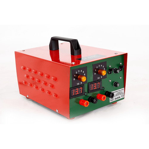 שנאי מ-220V ל-12V ל-2 מנערות כולל וסת מהירות