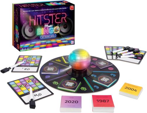 היטסטר בינגו Hitster Bingo בעברית - משחק בינגו מוזיקאלי קצבי (ממש לא כמו של בית אבות)