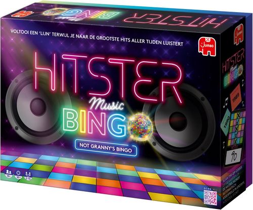 היטסטר בינגו Hitster Bingo בעברית - משחק בינגו מוזיקאלי קצבי (ממש לא כמו של בית אבות)